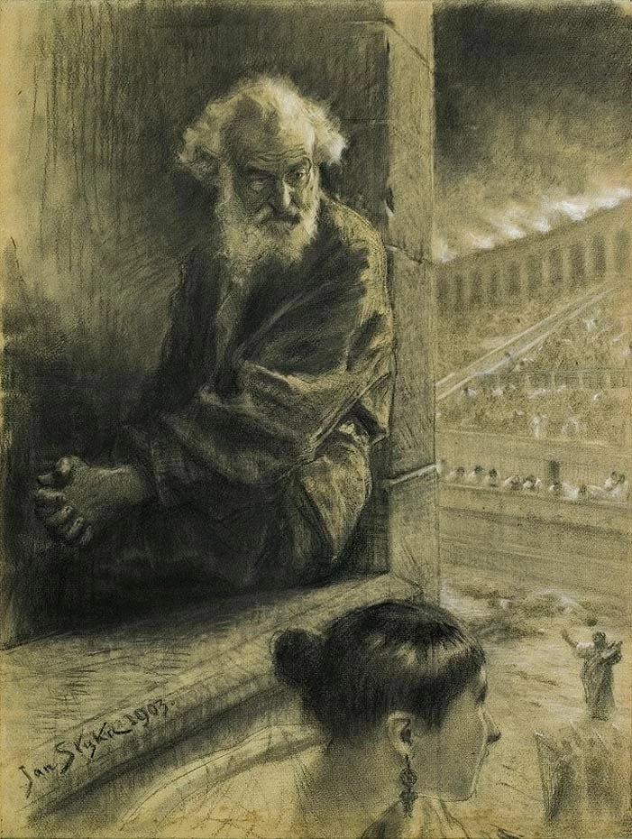 Quo Vadis - Pietro Apostolo nel circo, 1902